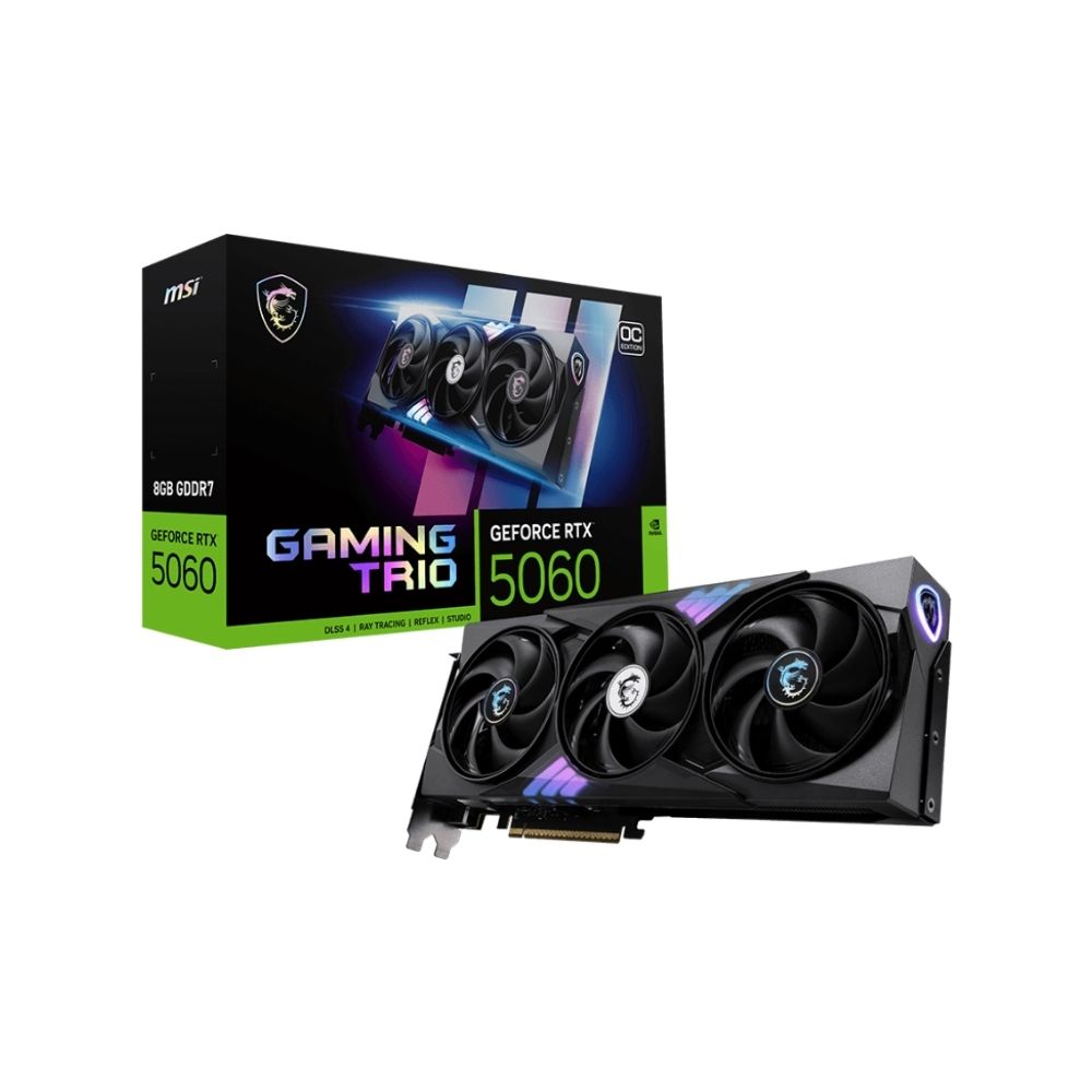 MSI RTX 5060 8G GAMING TRIO OC Graphics Card - Mansa Computers