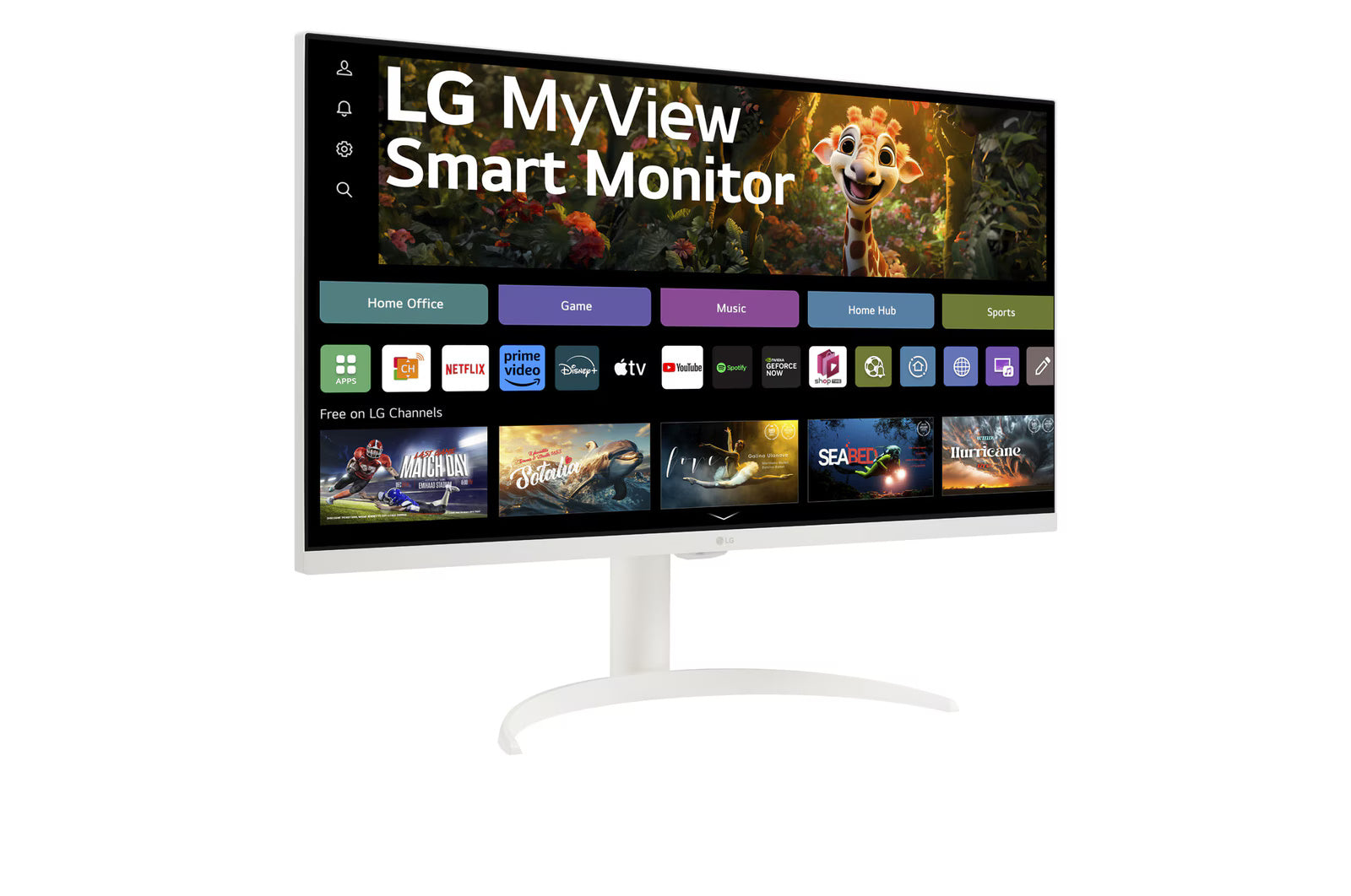 LG 32SR75U-W MyView Smart 32” 4K 60Hz  UHD Smart Monitor