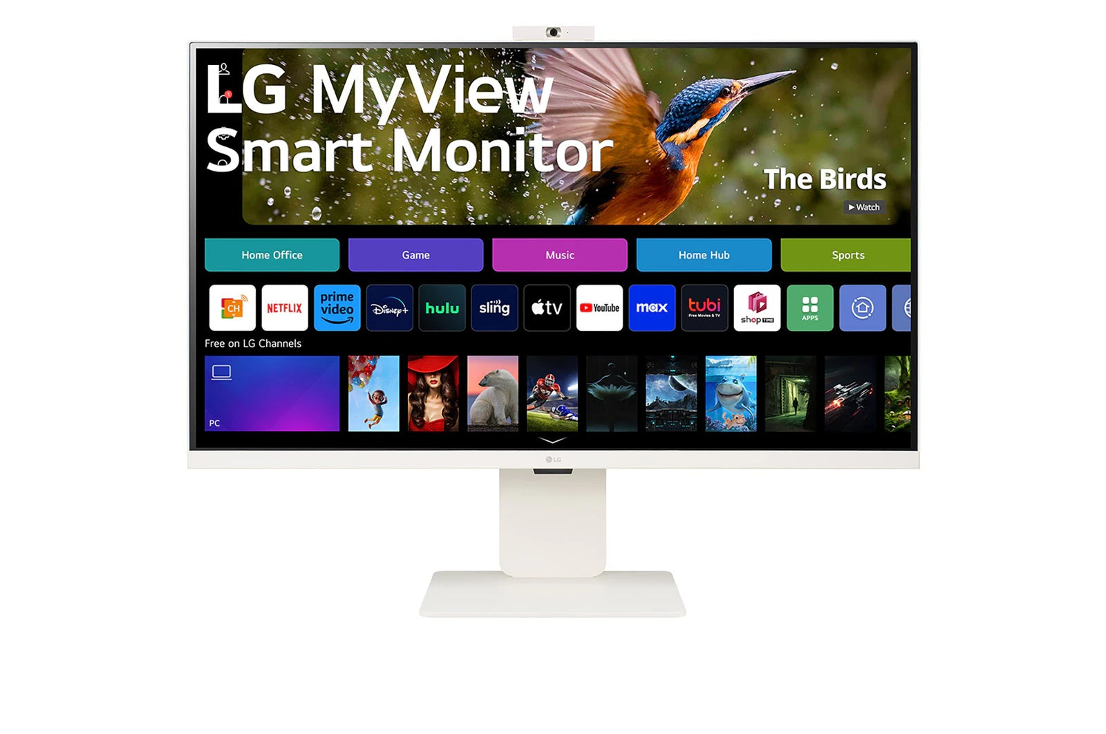 LG 32SR85U-W MyView 32” 4K 60Hz UHD IPS Smart Monitor