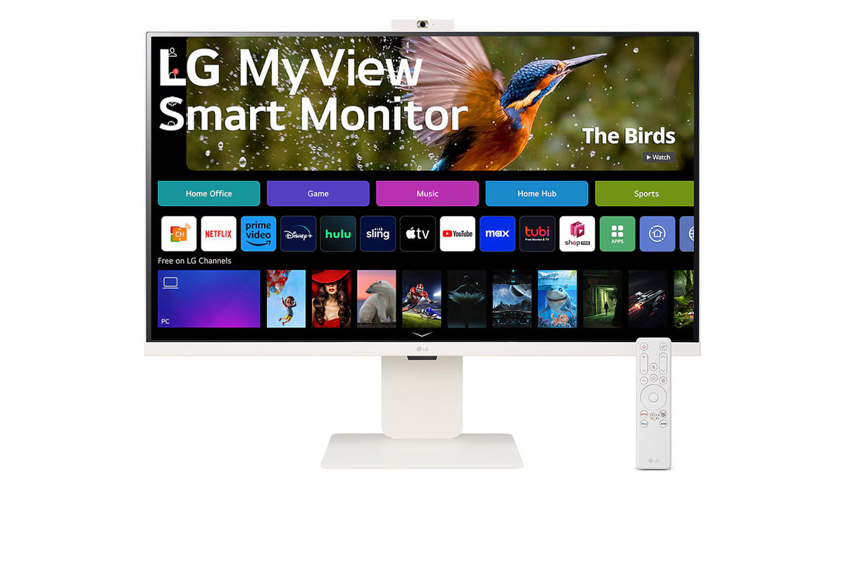 LG 32SR85U-W MyView 32” 4K 60Hz UHD IPS Smart Monitor