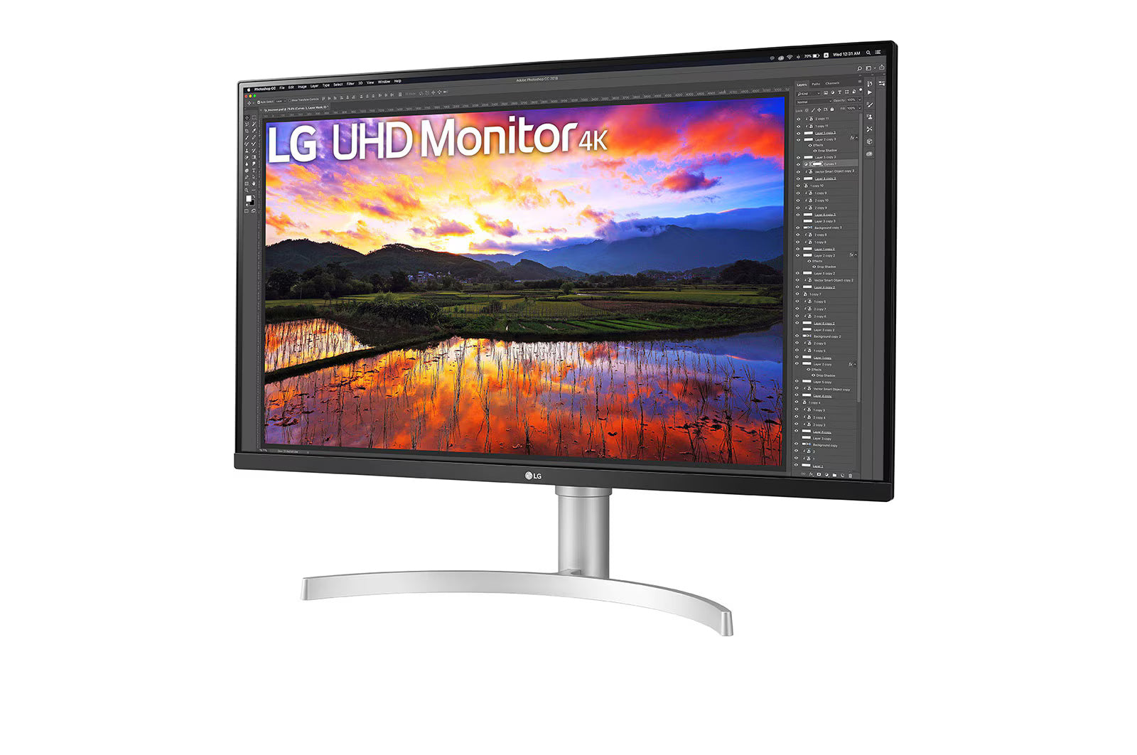 LG 32UN650K-W 31.5'' UHD 4K 60Hz HDR IPS Monitor