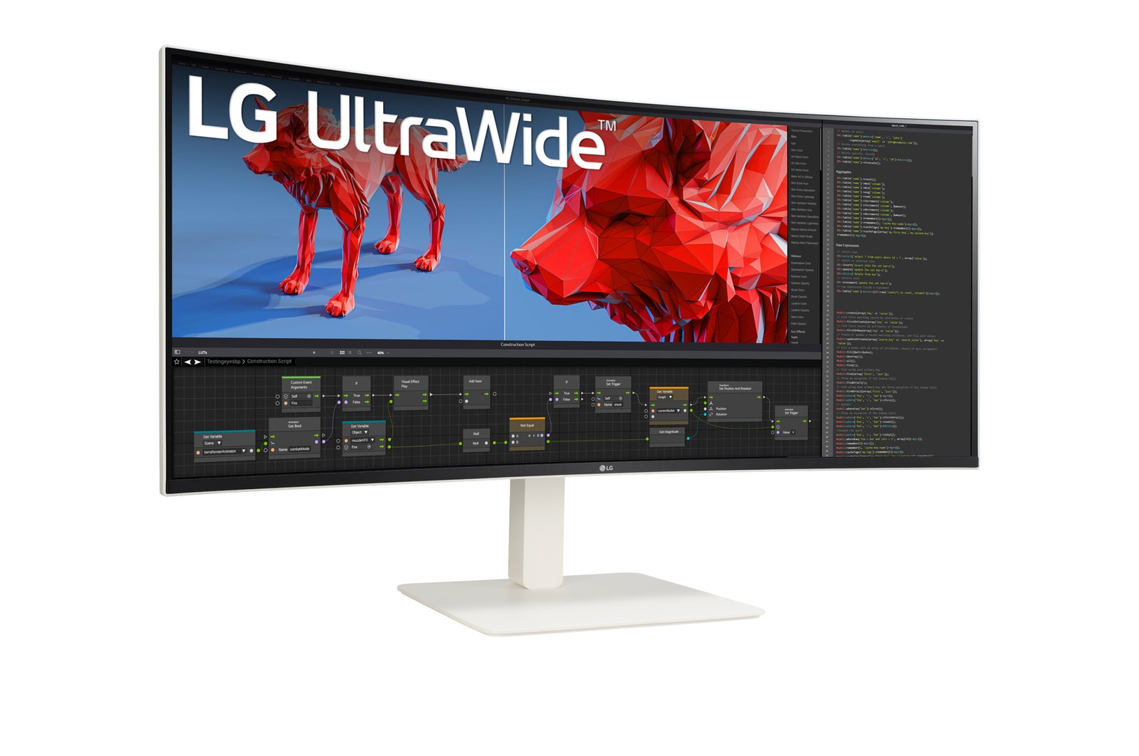 LG 38WR85QC-W 38" UltraWide QHD 2K 144Hz  Curved monitor