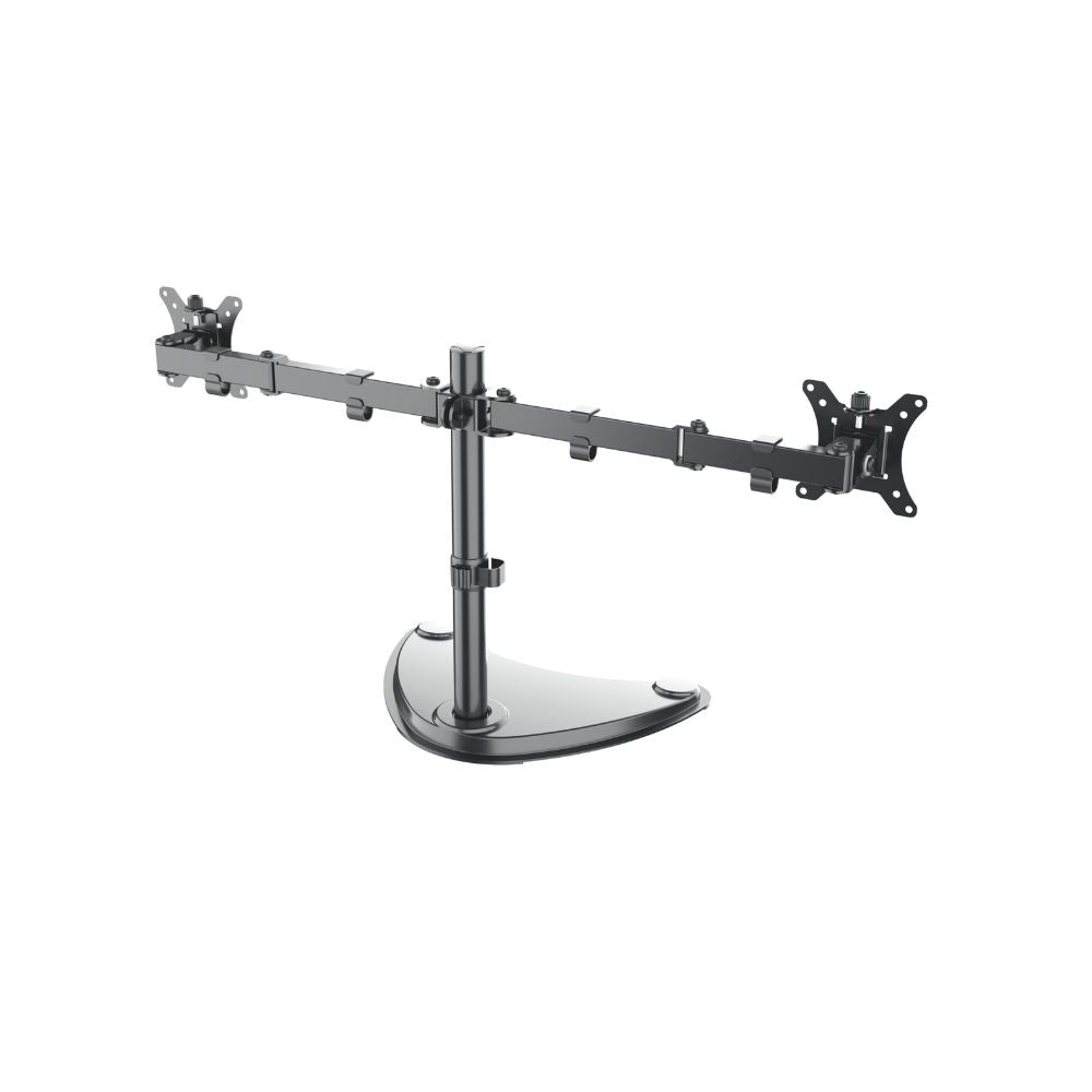 SS02-42B Dual Monitor Bracket (Single Pole) - Mansa Computers
