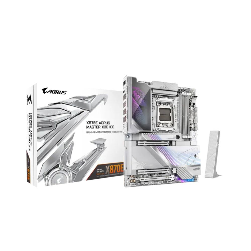 GIGABYTE X870E A MASTER X ICE - Premium AM5 Power