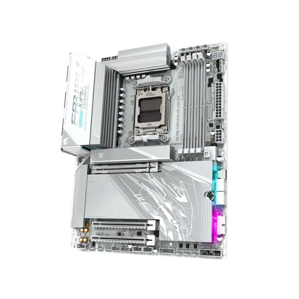 GIGABYTE X870E A ELITE X ICE - White AM5 Performance