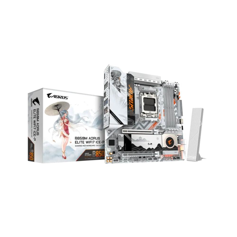 GIGABYTE B850M A ELT WF7 ICE-P - Compact AM5 Power