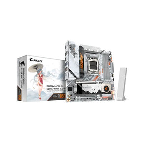 GIGABYTE B850M A ELT WF7 ICE-P - Compact AM5 Power