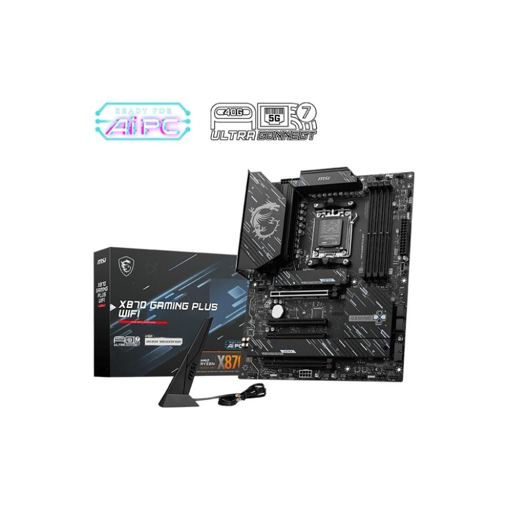 MSI X870 GAMING PLUS WIFI 7 & BLUETOOTH DDR5 ATX Motherboard - Mansa Computers
