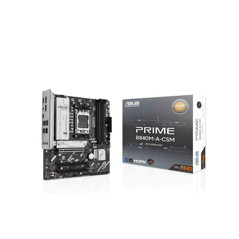 ASUS B840M-A-CSM PRIME DDR5 MATX Motherboard - Mansa Computers