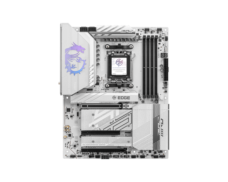 MSI MPG B850 EDGE TI Wi-Fi 7 & Bluetooth DDR5 ATX Motherboard - Mansa Computers