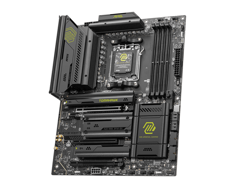 MSI MAG X870E TOMAHAWK Wi-Fi 7 & Bluetooth DDR5 ATX Motherboard - Mansa Computers