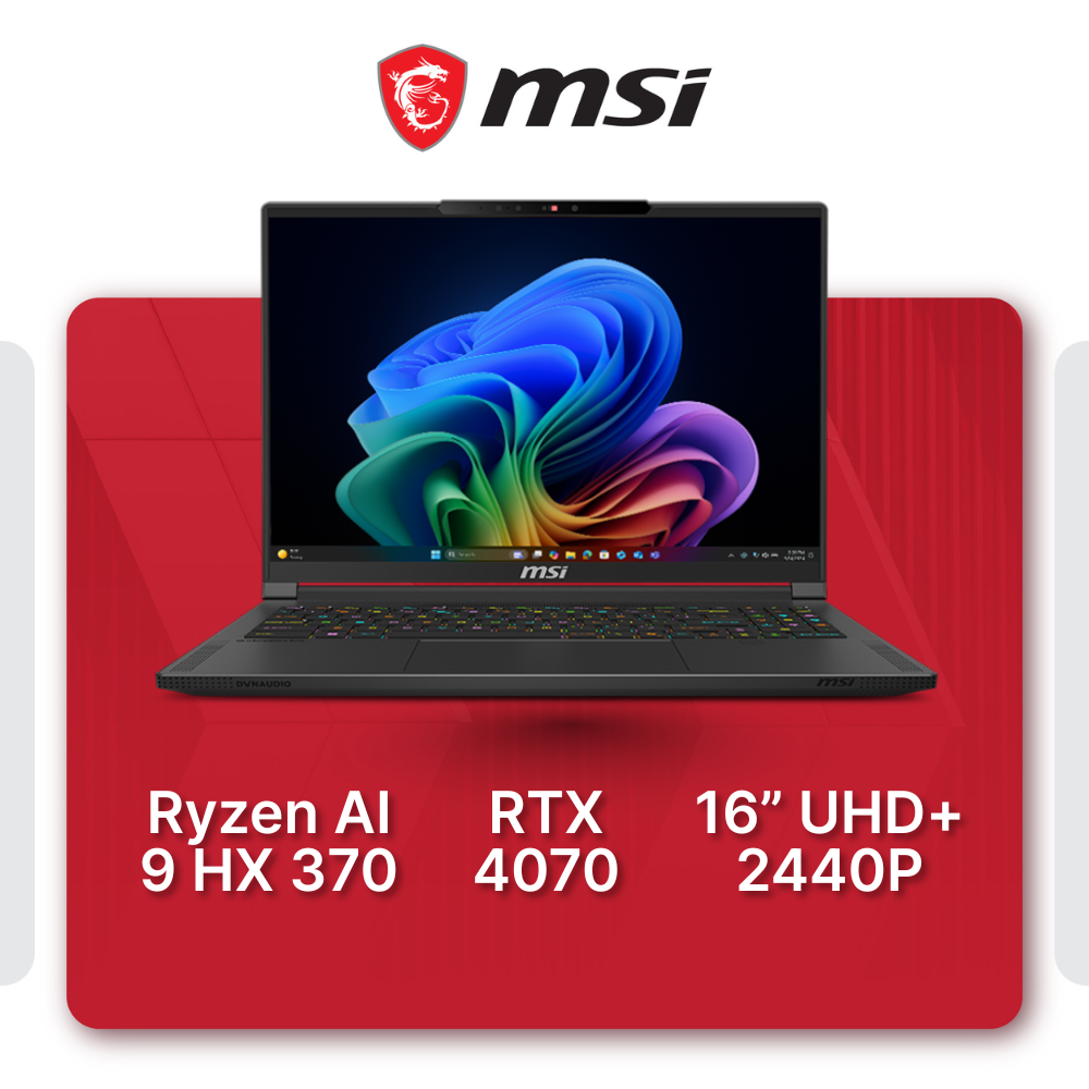 MSI Stealth A16 AI+ A3XVGG Gaming Laptop - Mansa Computers