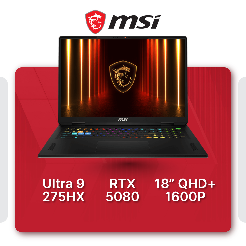 MSI Vector 18 HX AI A2XWIG Gaming Laptop - Mansa Computers