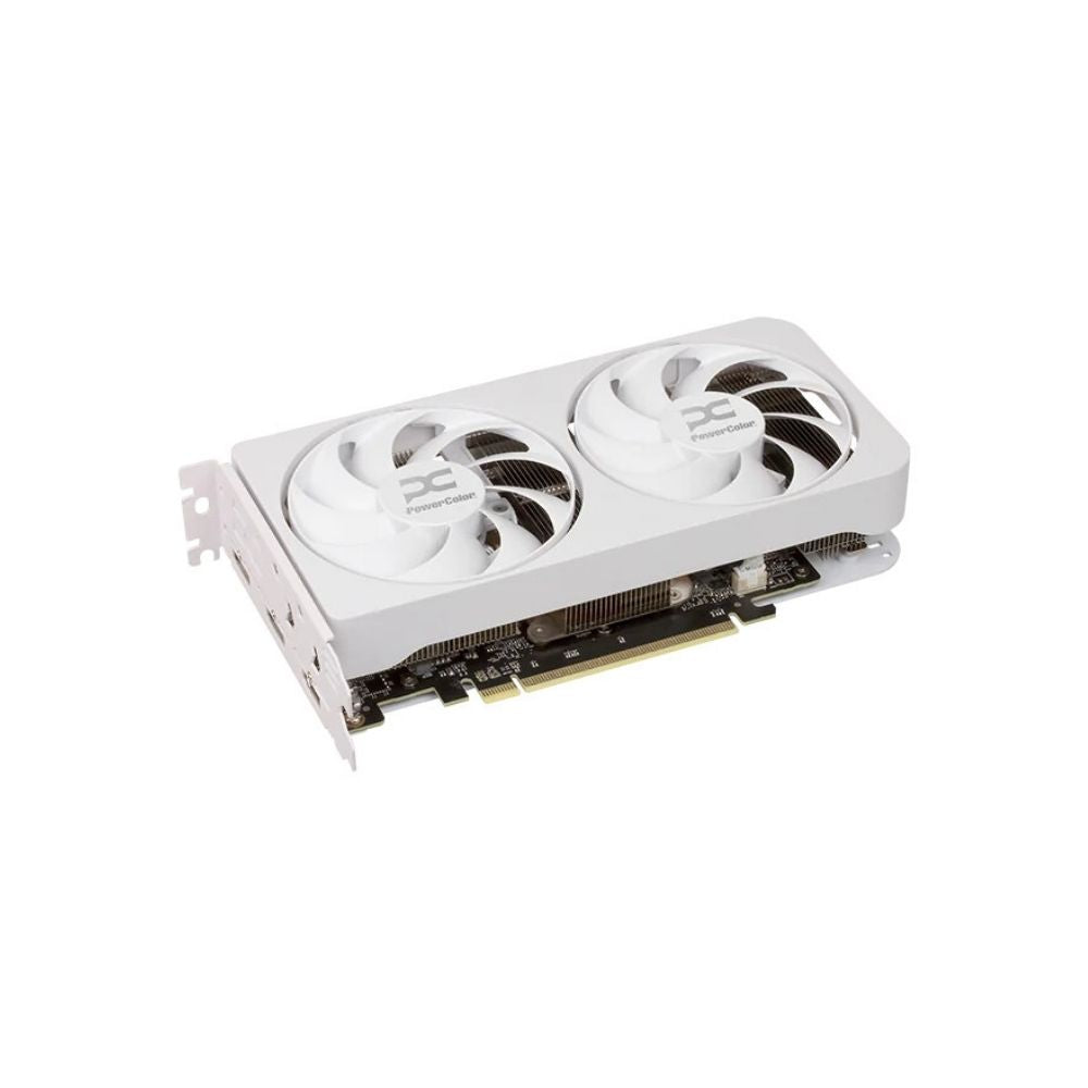 PowerColor RX 9060 XT Reaper White 16GB GDDR6 Graphic Card - Mansa Computers