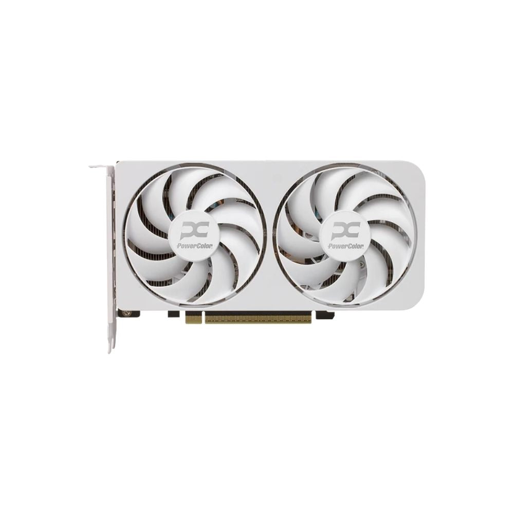 PowerColor RX 9060 XT Reaper White 8GB GDDR6 Graphic Card - Mansa Computers
