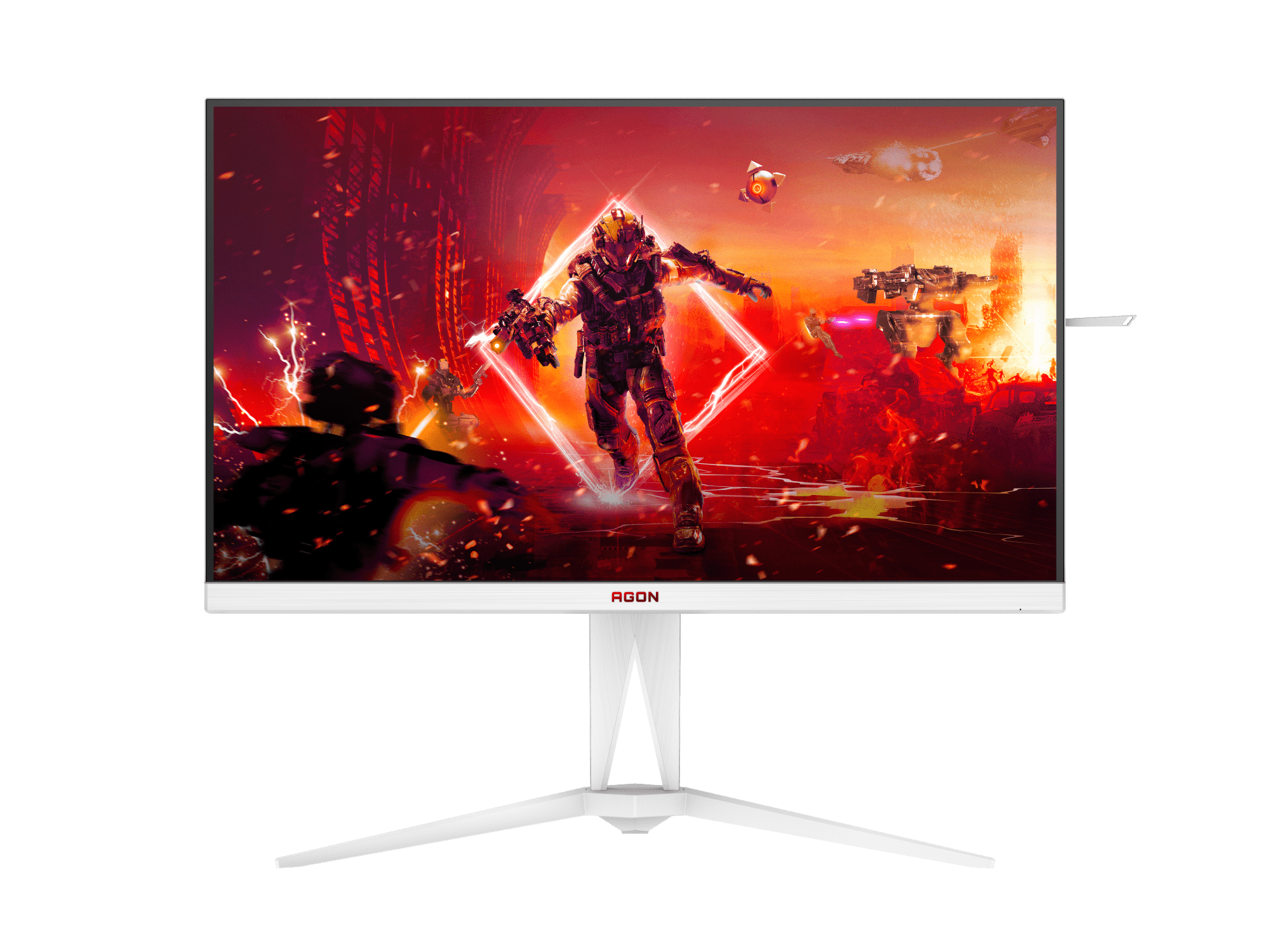 AOC AGON 27" 180Hz AG275QXW IPS White Gaming Monitor - Mansa Computers