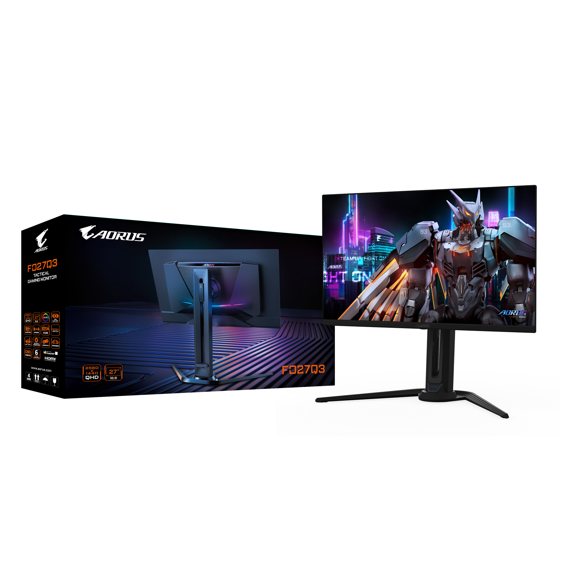 Gigabyte 27" FO27Q3 2K 360Hz OLED Gaming Monitor