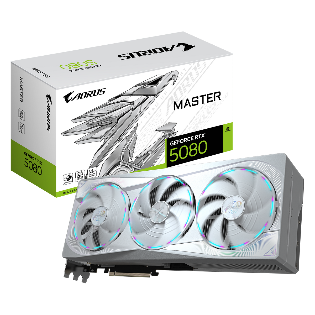 GIGABYTE RTX 5080 AORUS MASTER ICE 16G - Mansa Computers