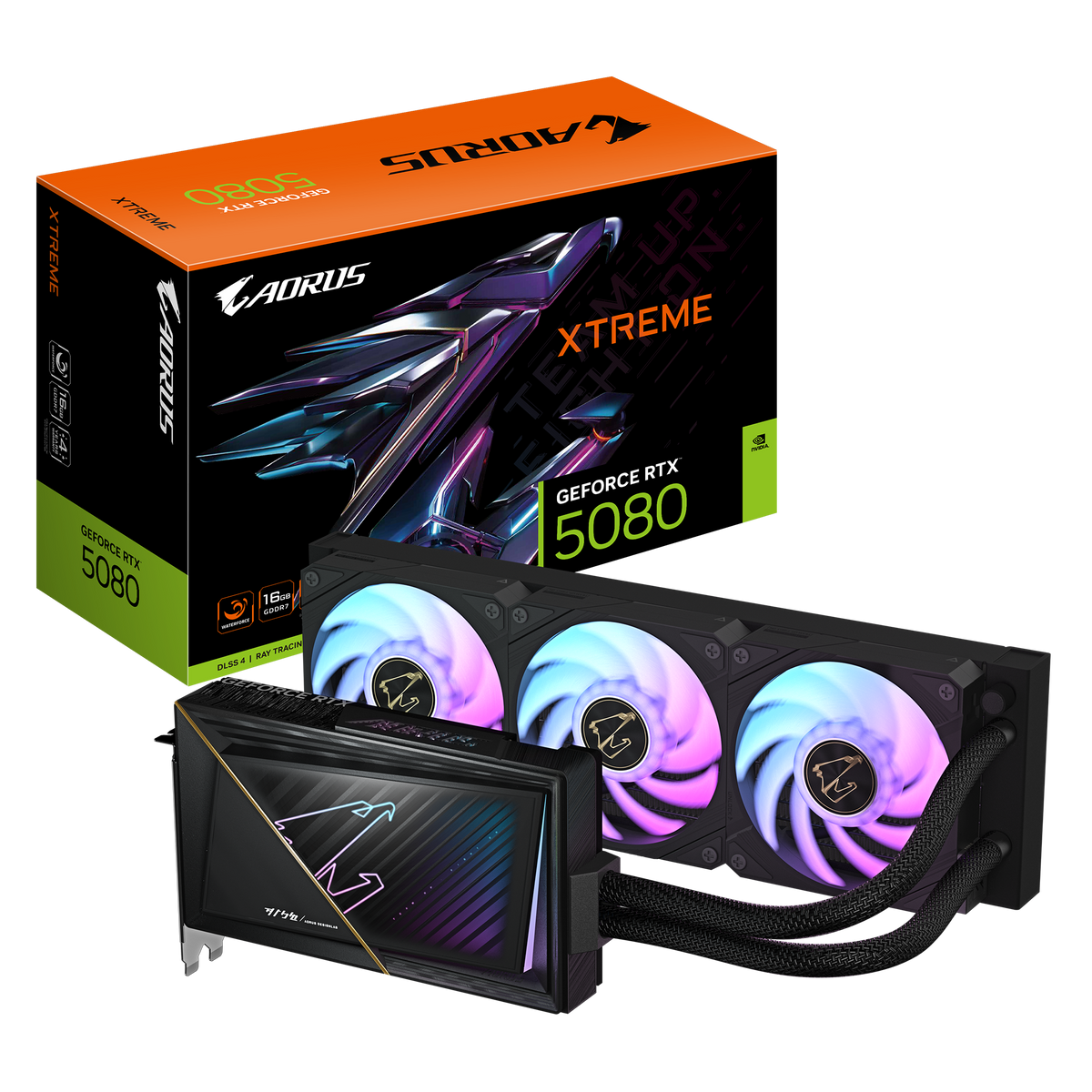GIGABYTE RTX 5080 AORUS XTREME WATERFORCE 16G - Mansa Computers