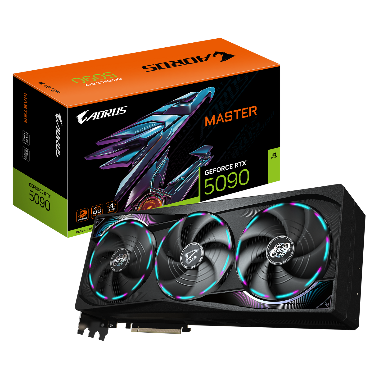 GIGABYTE RTX 5090 AORUS MASTER 32G - Mansa Computers