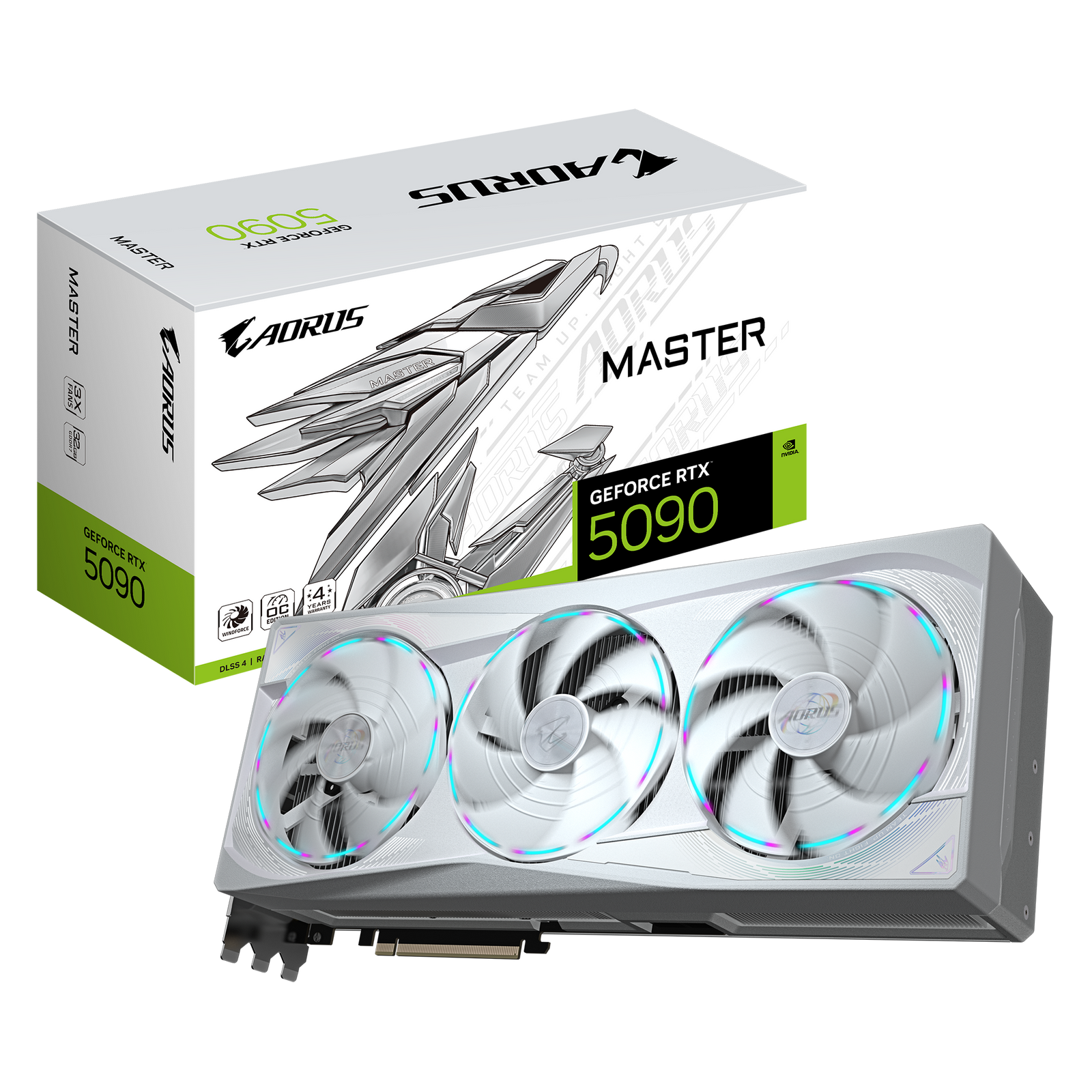 GIGABYTE RTX 5090 AORUS MASTER ICE 32G - Mansa Computers
