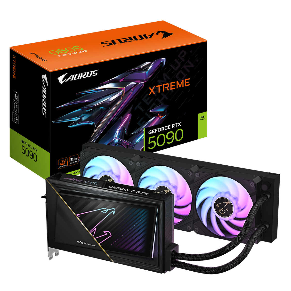GIGABYTE RTX 5090 AORUS XTREME WATERFORCE 32G - Mansa Computers