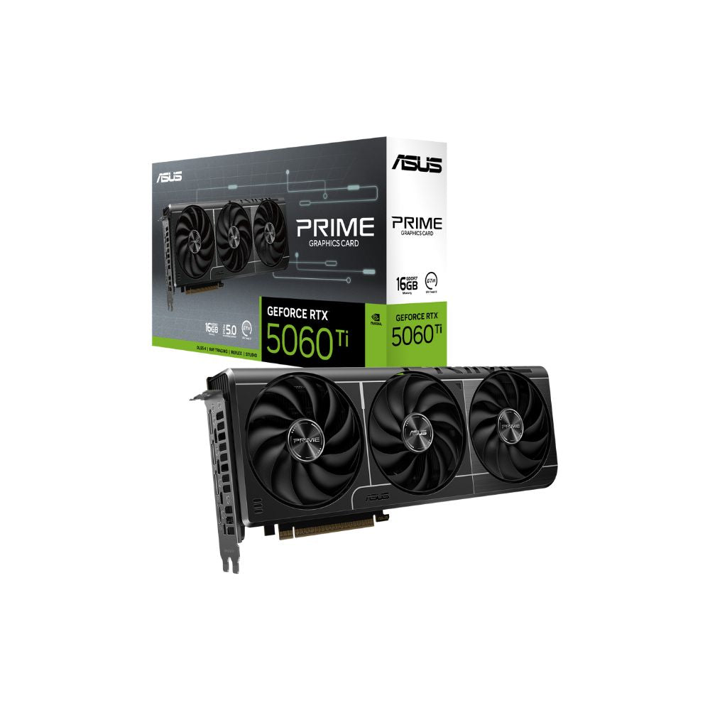 ASUS Prime RTX 5060 Ti – 16GB GDDR7 Graphics Card