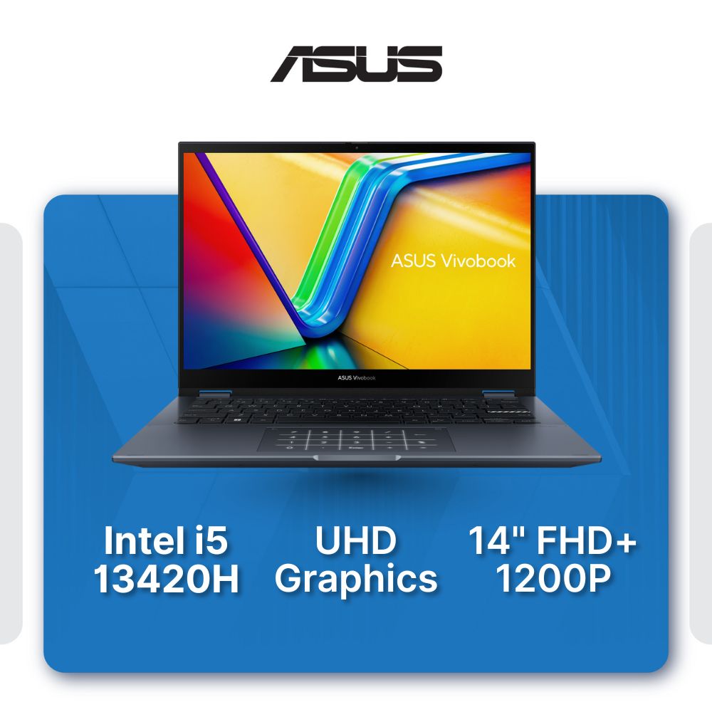 ASUS Vivobook S 14 Flip TP3402VA-LZ638W Productivity Laptop - Mansa Computers