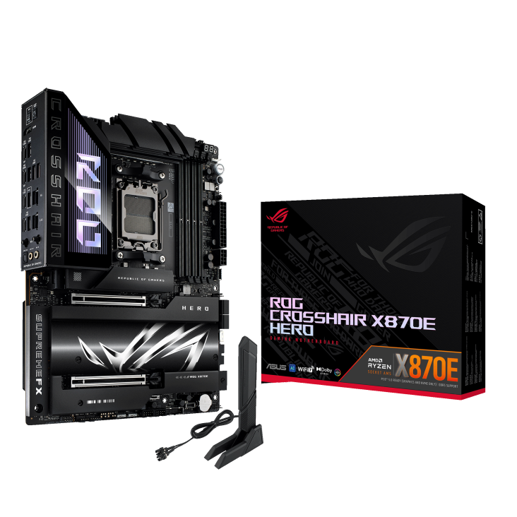 ASUS ROG CROSSHAIR X870E HERO Motherboard - Mansa Computers