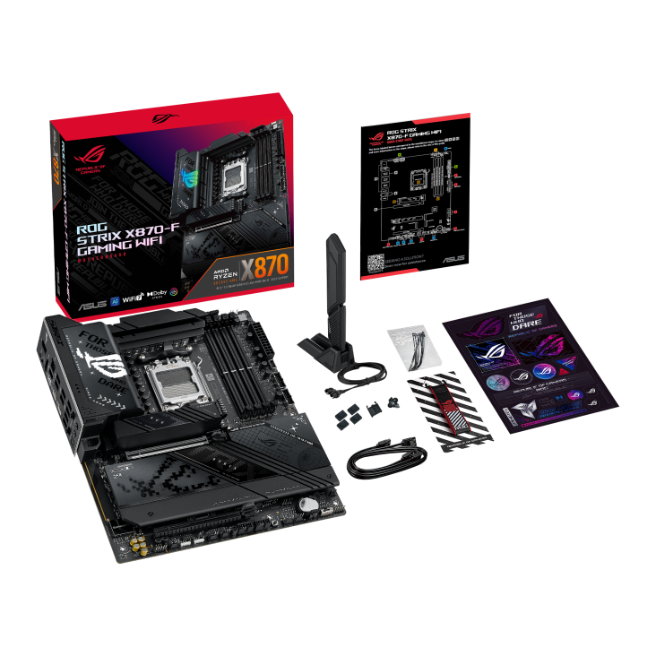 ASUS ROG STRIX X870-F GAMING WIFI Motherboard - Mansa Computers
