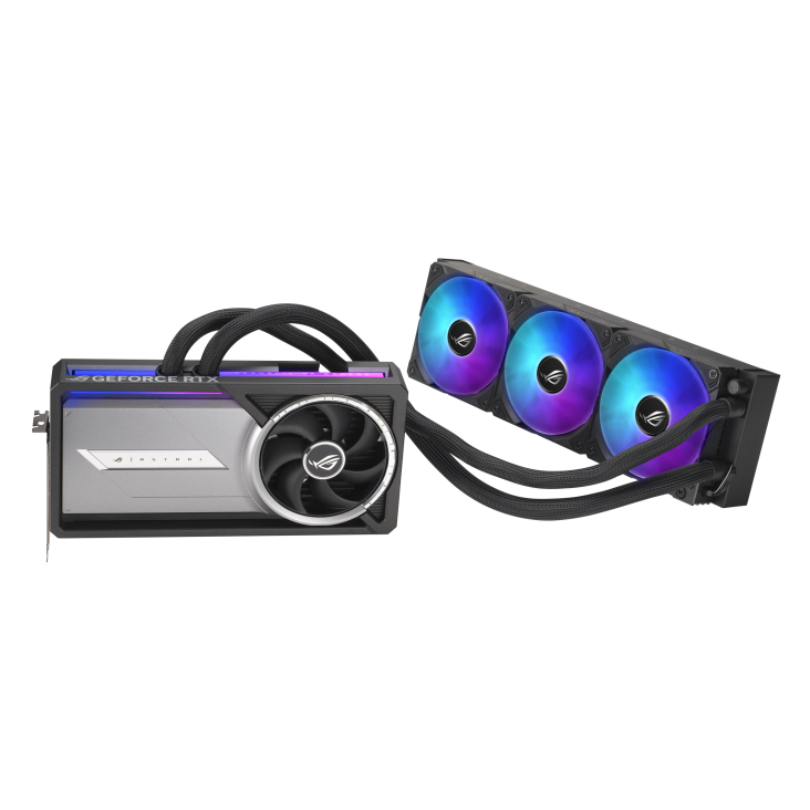 ASUS ROG Astral LC GeForce RTX 5090 32GB OC GDDR7 Liquid Force Graphics Card - Mansa Computers