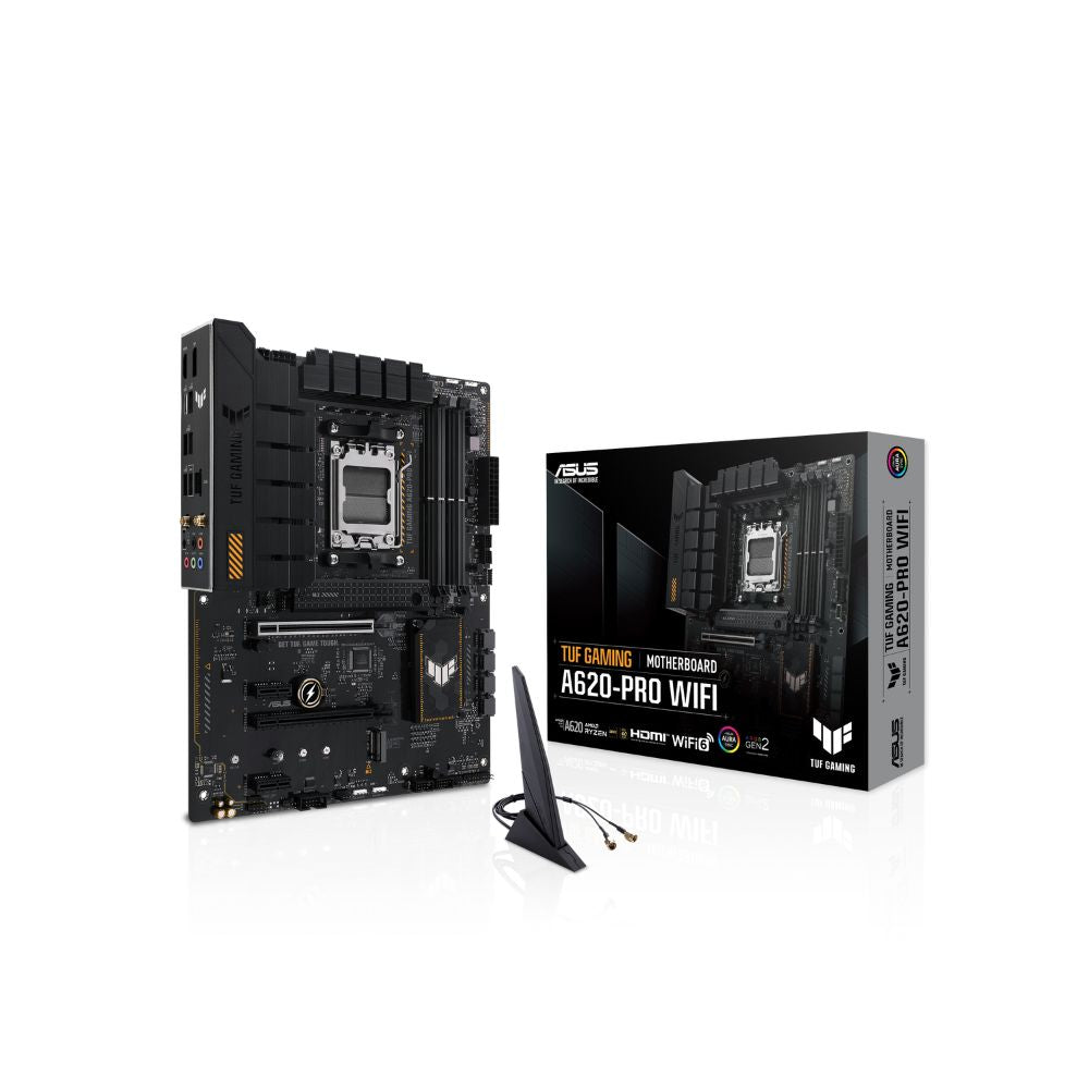 ASUS TUF GAMING A620-PRO WIFI – DDR5 & Wi-Fi 6 Ready