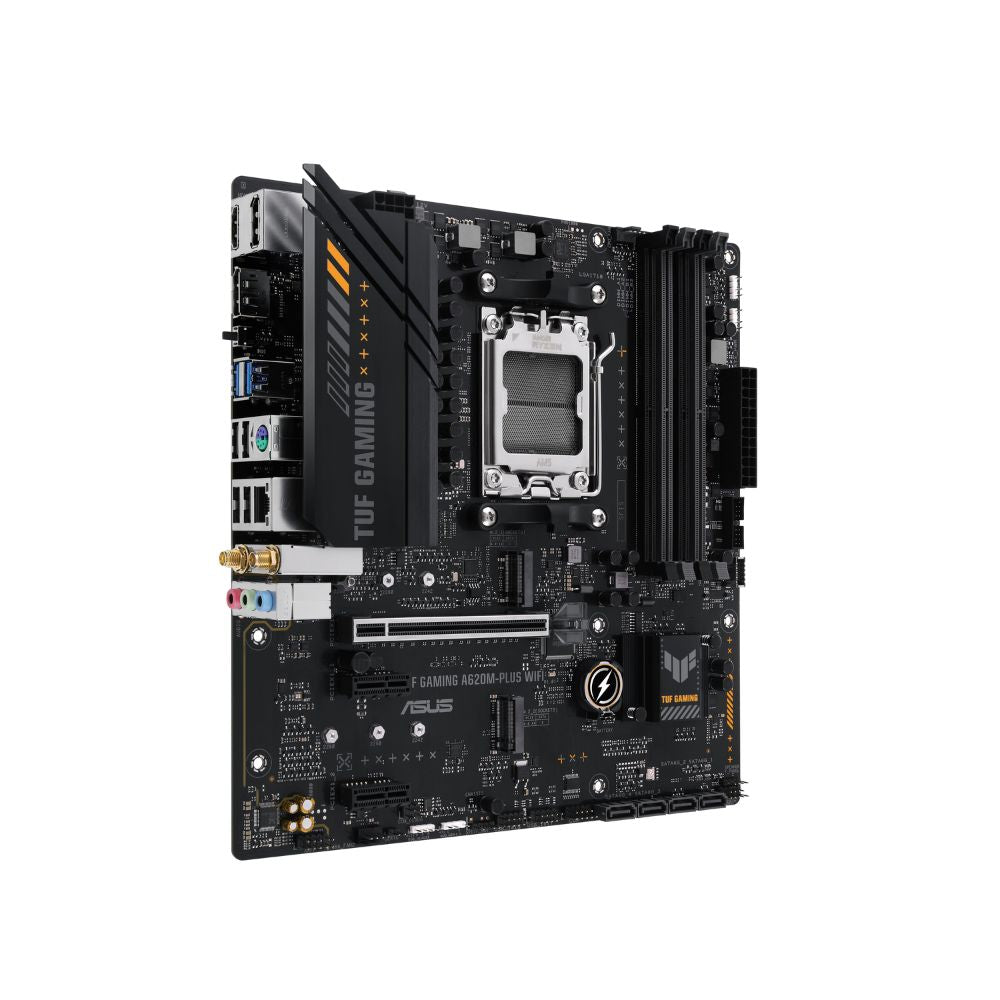 ASUS TUF GAMING A620M-PLUS WIFI – AM5 Motherboard with WiFi 6
