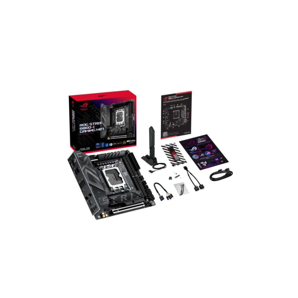 ASUS ROG STRIX B860-I GAMING WIFI – WiFi 7 Mini-ITX Motherboard