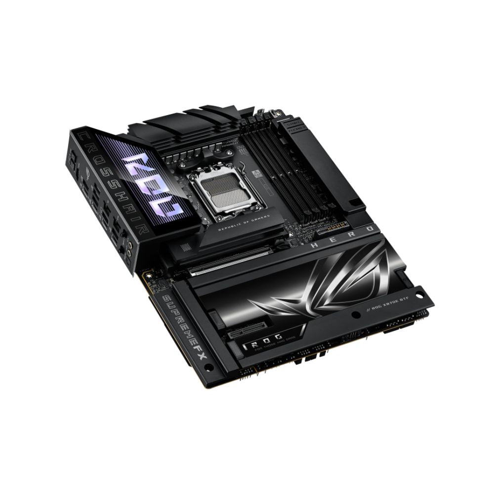 ASUS ROG CROSSHAIR X870E HERO BTF – Premium BTF Motherboard for AMD