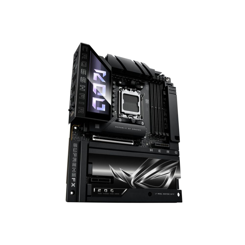 ASUS ROG CROSSHAIR X870E HERO BTF – Premium BTF Motherboard for AMD