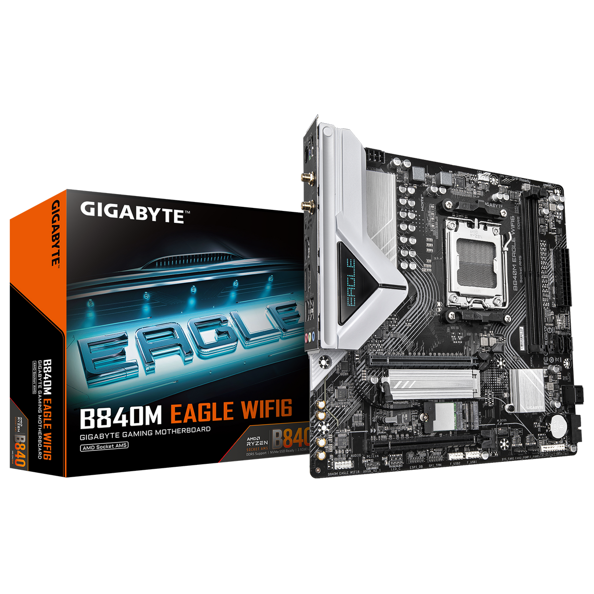 Gigabyte B840M EAGLE WIFI 6 Motherboard - Mansa Computers