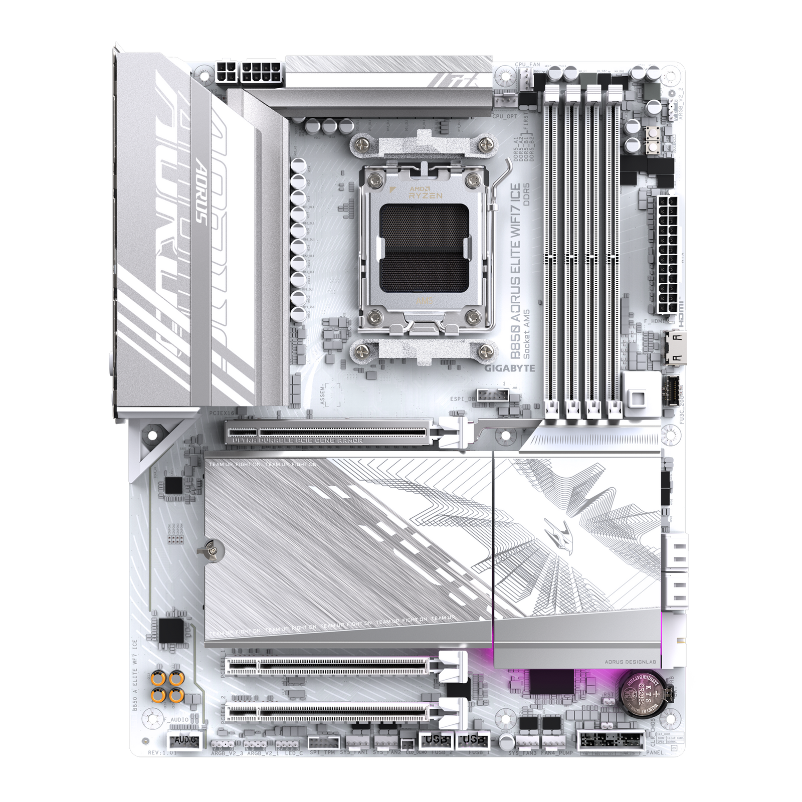 Gigabyte B850 A ELITE WIFI 7 ICE Motherboard - Mansa Computers