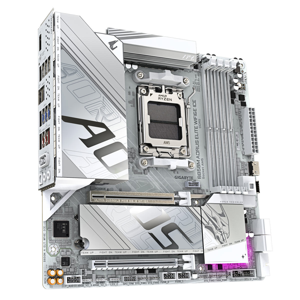 Gigabyte B850M A ELITE WF6E ICE Motherboard - Mansa Computers