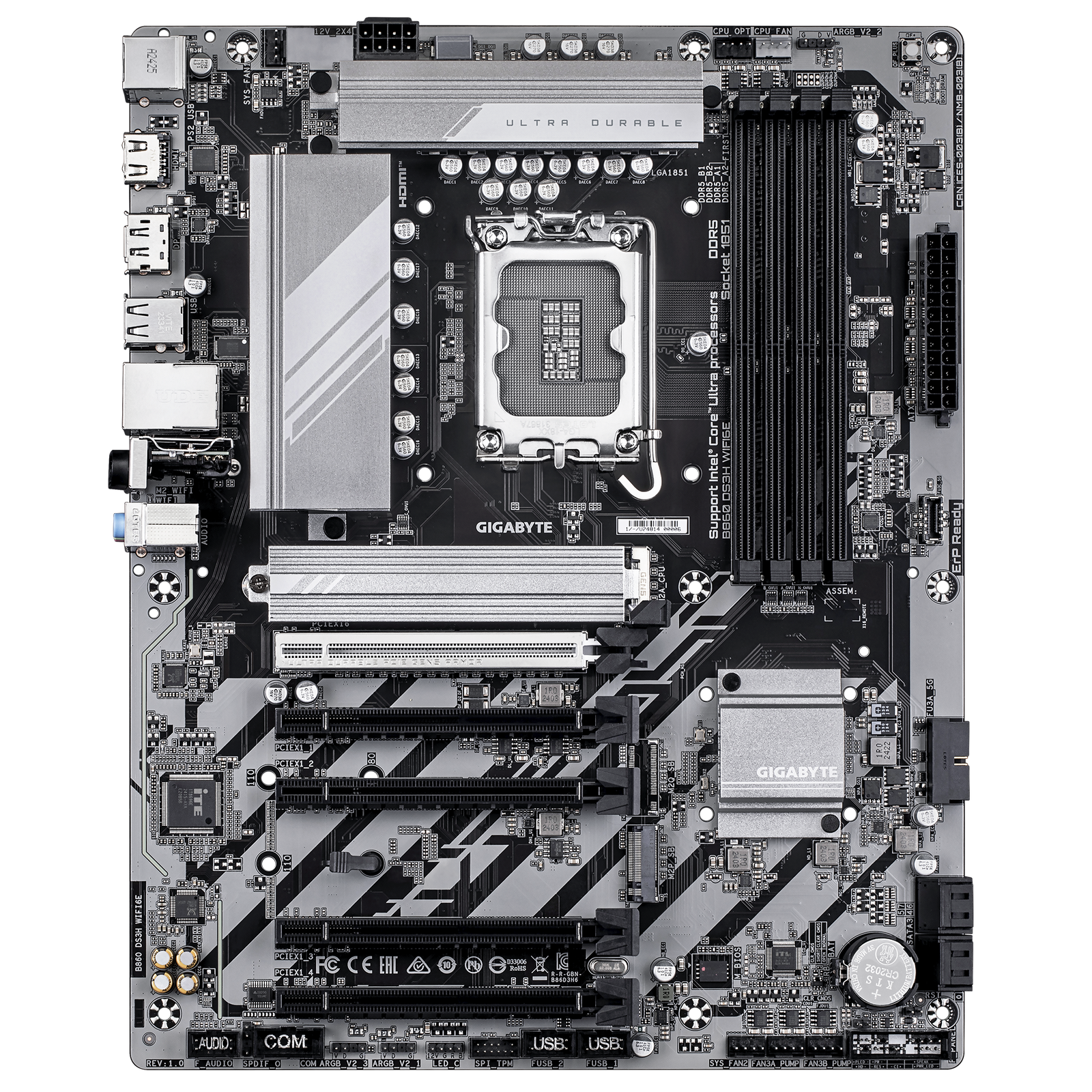 Gigabyte B860 DS3H WIFI6E Motherboard - Mansa Computers