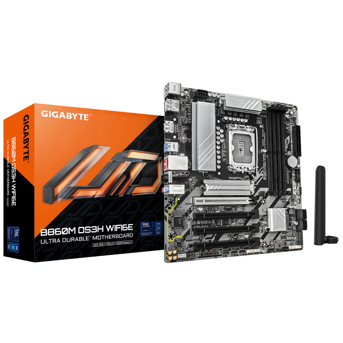 Gigabyte B860M DS3H WIFI6E Motherboard - Mansa Computers