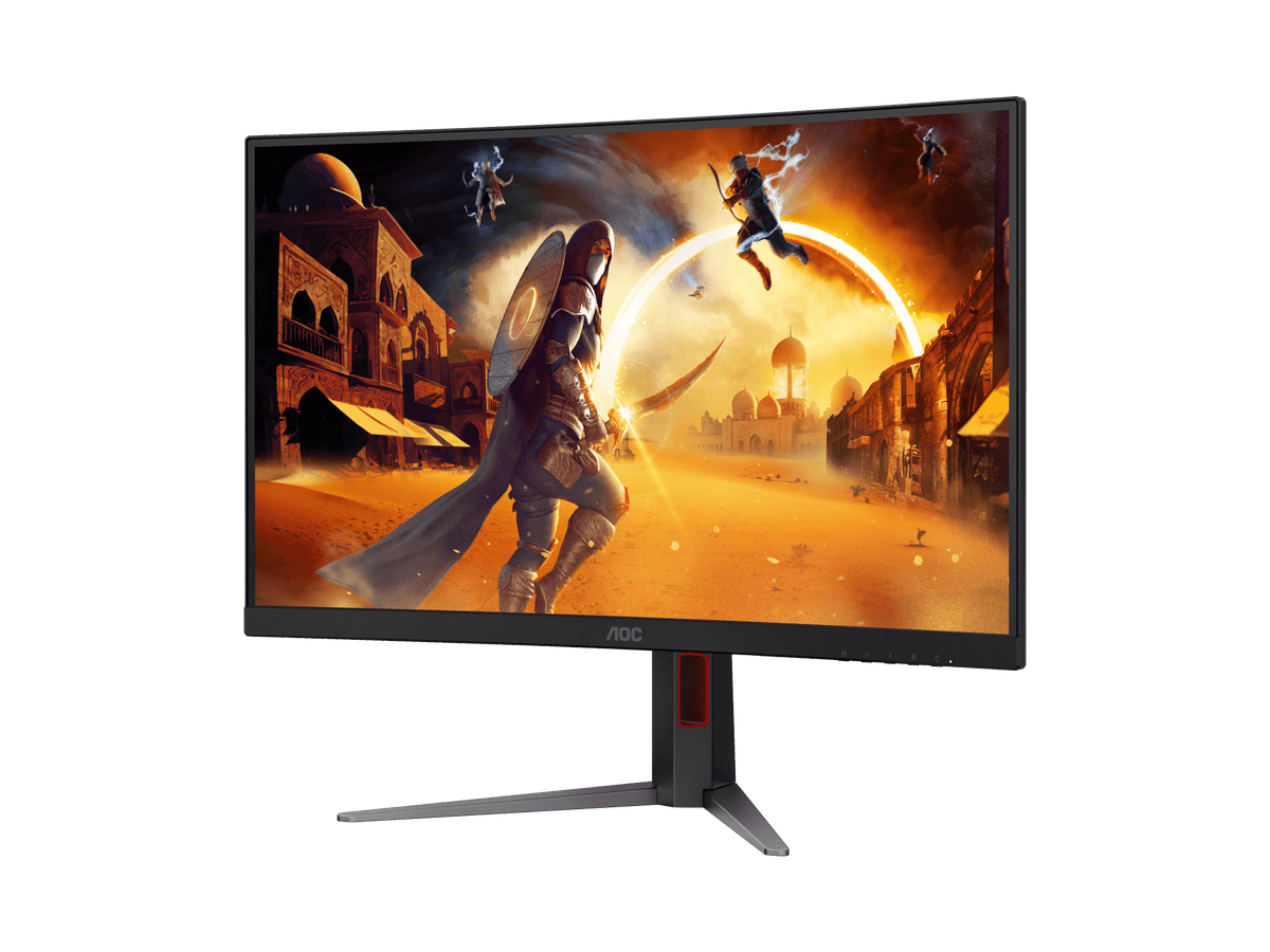 AOC 27" CQ27G4 QHD 180Hz Curved Gaming Monitor - Mansa Computers