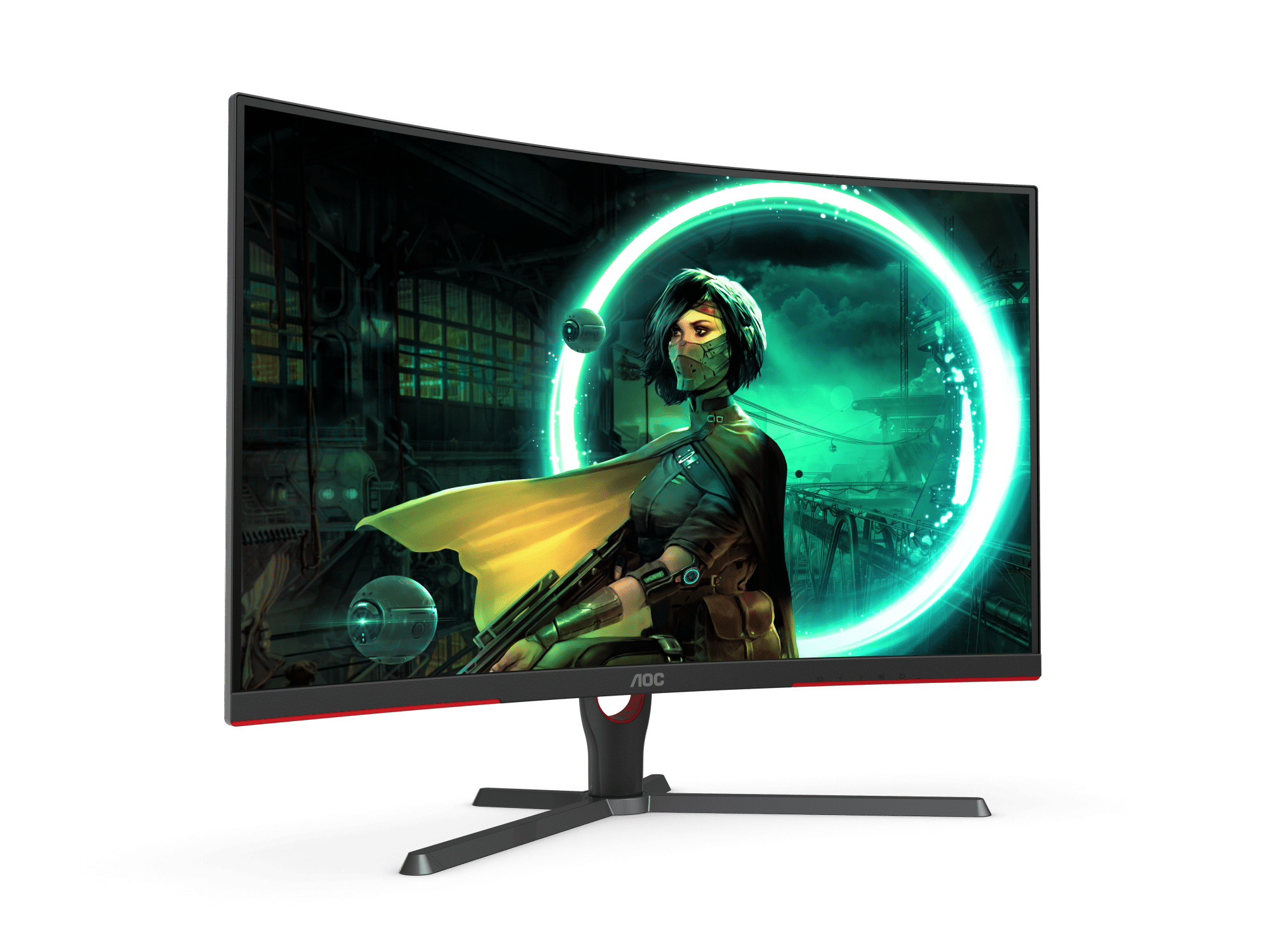 AOC 31.5" QHD CQ32G3SE 165Hz VA Gaming Monitor