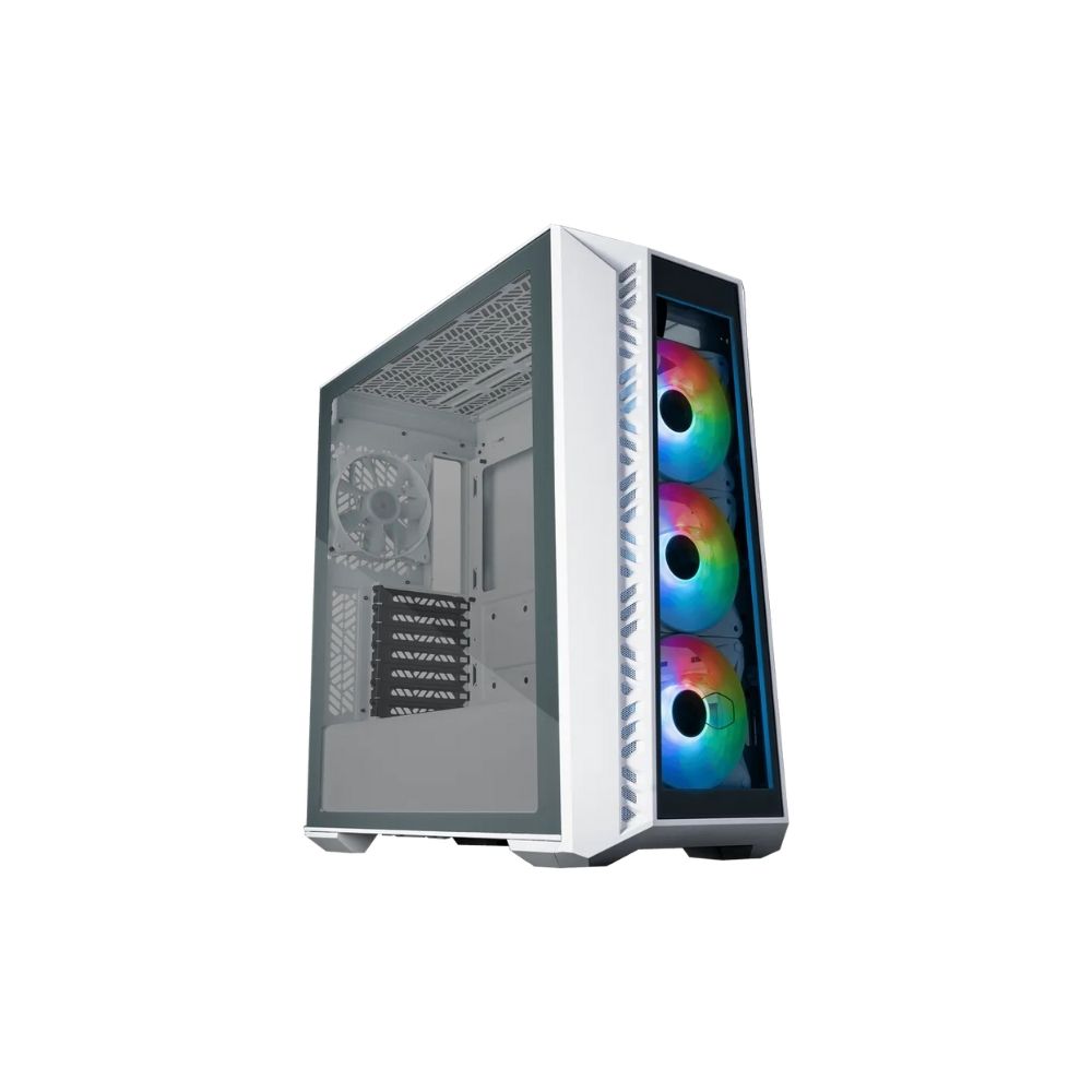 Cooler Master MasterBox 520 – White ARGB Mid-Tower Case