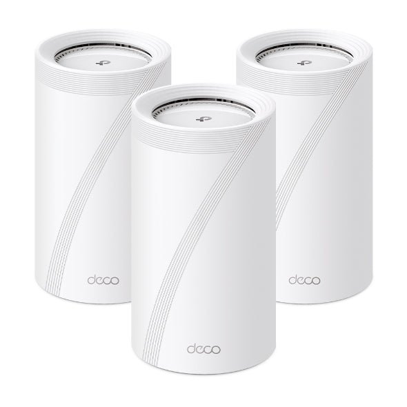 TP-Link Deco BE95 BE33000 Quad-Band Whole Home Mesh WiFi 7 System (3-pack) - Mansa Computers