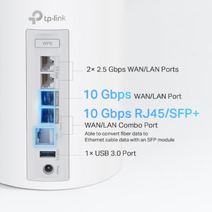 TP-Link Deco BE95 BE33000 Quad-Band Whole Home Mesh WiFi 7 System (3-pack)