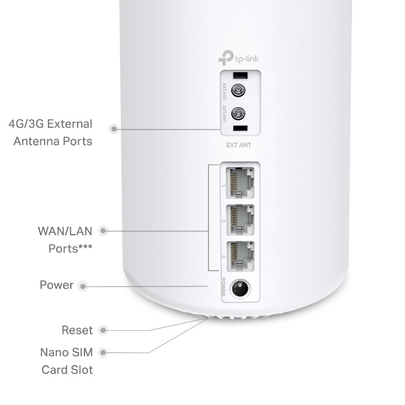 TP-Link Deco X10-4G 4G+ AX1500 Whole Home Mesh WiFi 6 Gateway (1-pack) - Mansa Computers