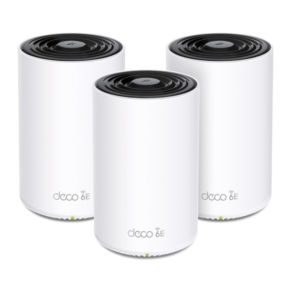 TP-Link Deco XE75 Pro AXE5400 Tri-Band Mesh Wi-Fi 6E System (3-pack) - Mansa Computers
