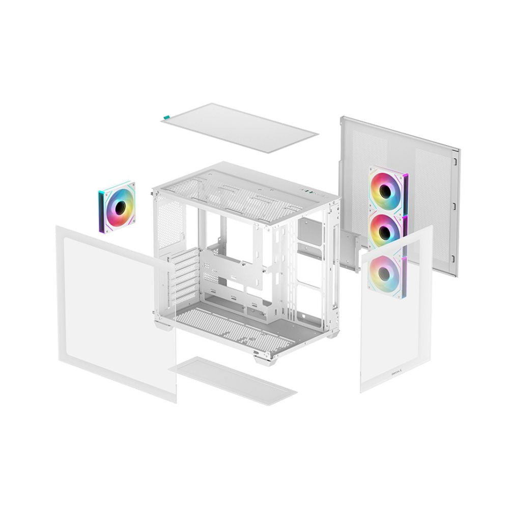 DeepCool CG530 4F Case – 4 ARGB Fans Included
