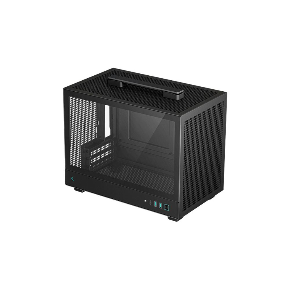 DeepCool CH160 ITX Case – Tempered Glass Mini-ITX Chassis